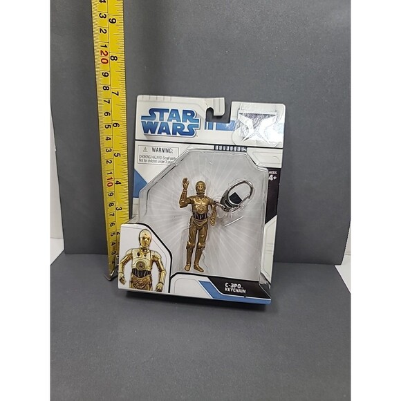NEW STAR WARS CLONE WARS Basic Fun Series I : C-3PO KEYCHAIN - Picture 3 of 5